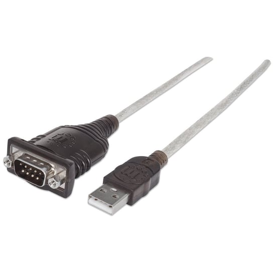 Konwerter / Adapter Manhattan USB / RS232/COM/DB9 M/M 0,45m Manhattan