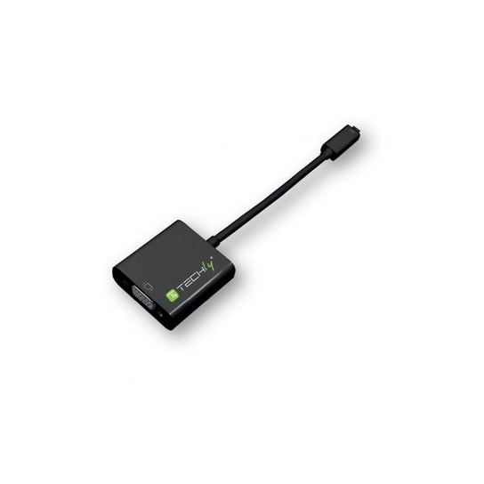 Konwerter / Adapter Techly Micro HDMI Typ D na VGA Audio Techly