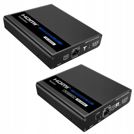 Konwerter HDMI na LAN Kaskada 4K Spacetronik IP SPH-676C Ipcolor Zestaw Spacetronik