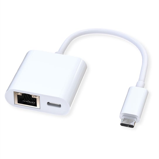 Konwerter ROLINE USB 3.2 Gen 2 na Gigabit Ethernet, 1x port PD Roline
