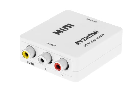 Konwerter sygnału gniazdo AV - CHINCH CVBS + AUDIO - gniazdo HDMI Cabletech