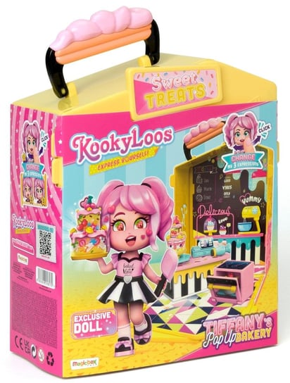 KookyLoos, zestaw cukiernia Tiffany's Pop Up Bakery Magic Box Toys Polska Sp. z o.o.