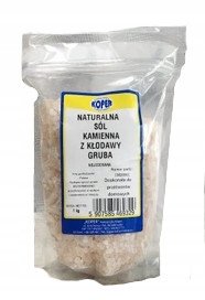 KOPER Sól naturalna kamienna Kłodawska gruba 1kg Koper