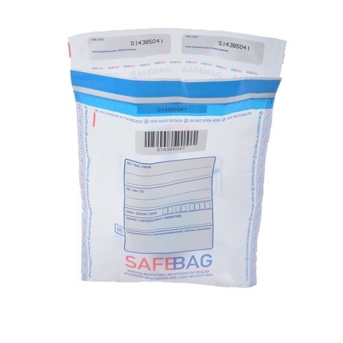 Koperta bankowa Safebag B5, transparent, 100 sztuk Neopak