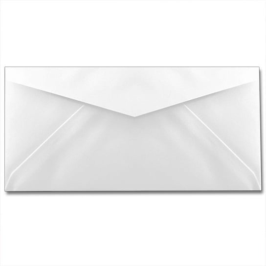 Koperta DL ozdobna biała (110x220mm) 62752 Forum Design Cards