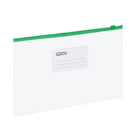 Koperta foliowa na dokumenty, A5, zielony Grand