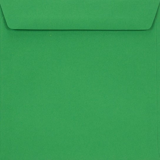 Koperta ozdobna, kwadratowa, K4 NK, Burano, Verde Bandiera, zielona Burano