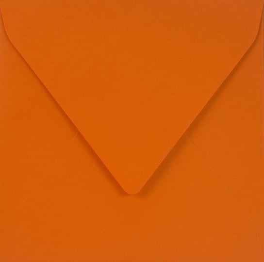 Koperta ozdobna, kwadratowa, K4 NK, Sirio Color, Arancio, pomarańczowa Sirio Color