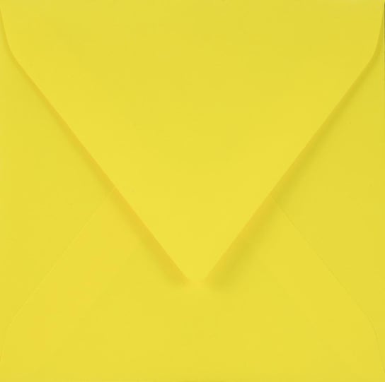 Koperta ozdobna, kwadratowa, K4 NK, Sirio Color, Limone, żółta Sirio Color