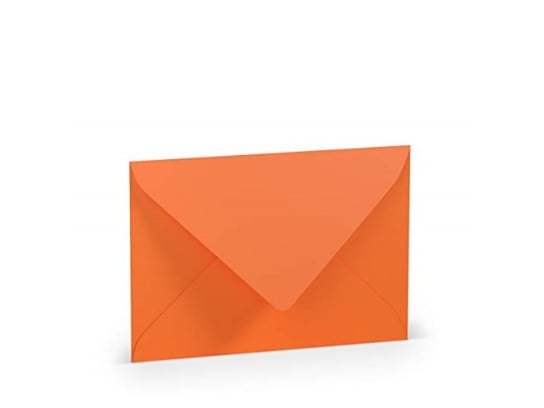Koperta papierowa w linie C6 - pomarańczowa (5 szt.) Inna marka
