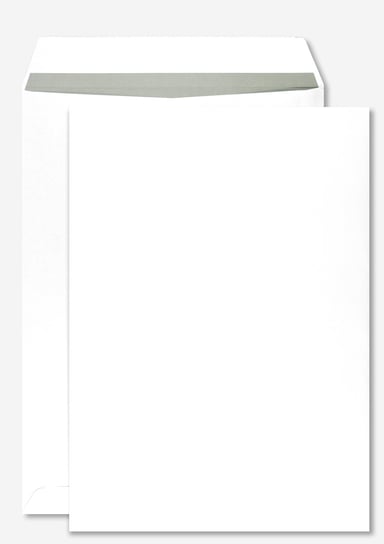 Koperty biurowe listowe B4 HK białe 250 szt. - koperty z paskiem do korespondencji własnej i firmowej Netuno
