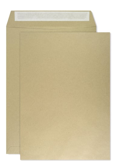 Koperty biurowe listowe B5 HK brązowe 500 szt. - koperty z paskiem do korespondencji prywatnej i biznesowej NC koperty