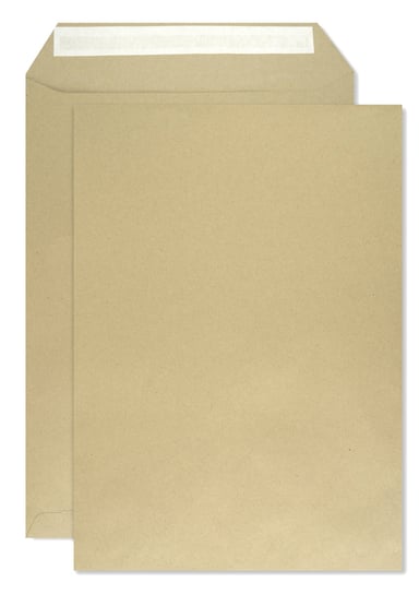 Koperty biurowe listowe C4 HK brązowe 250 szt. - koperty z paskiem do korespondencji prywatnej i biznesowej NC koperty