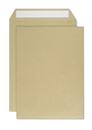 Koperty biurowe listowe C5 HK brązowe 500 szt. - koperty z paskiem do korespondencji prywatnej i biznesowej na kartki i zaproszenia NC koperty
