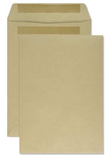 Koperty biurowe listowe C5 SK brązowe 500 szt. - koperty samoklejące do korespondencji prywatnej i biznesowej NC koperty