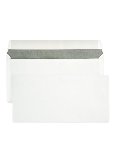 Koperty biurowe listowe DL HK białe 80g 1000 szt. - koperty z paskiem do korespondencji własnej i firmowej na dokumenty Netuno