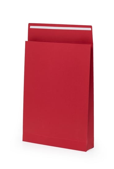 Koperty kartonowe 320x450x80mm, czerwone, 220g, 10szt Neopak