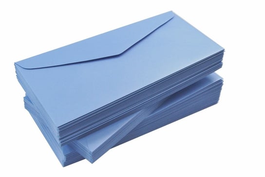 Koperty kolorowe ozdobne błękitne Dl 10szt 120g nr 30 Shan