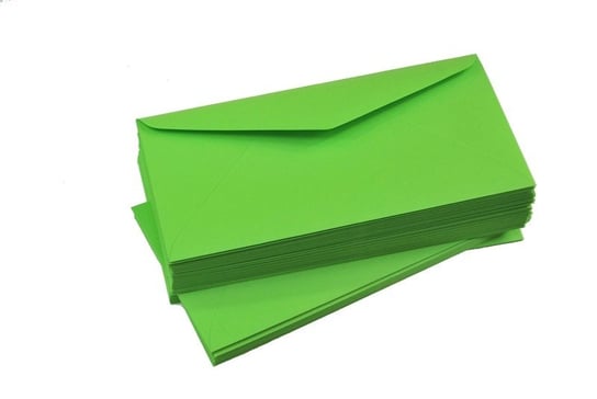 Koperty kolorowe zielone trawiaste 120g DL 10szt nr 15C Mazak