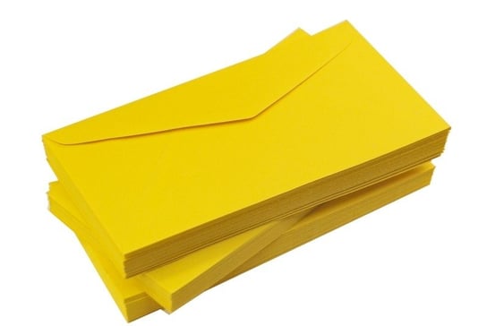 Koperty kolorowe żółte intens 120g DL 10 szt nr 32 Mazak