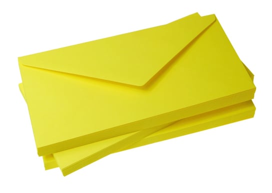 Koperty kolorowe żółte intens 120g DL 10 szt nr 32a Mazak