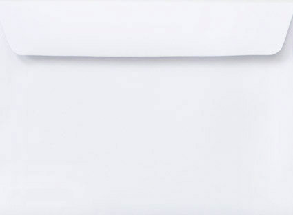 Koperty ozdobne C6 super białe 115g na zaproszenia Netuno