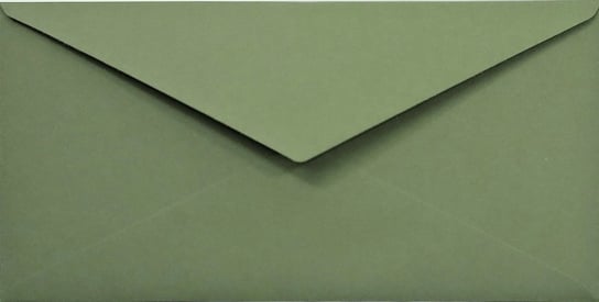 Koperty ozdobne ekologiczne DL NK zielone Materica Verdigris 120g 25 szt. - na zaproszenia ślubne kartki okolicznościowe vouchery Netuno