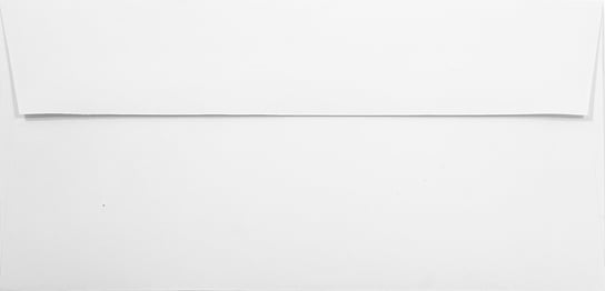 Koperty ozdobne fakturowane prążki DL HK białe Acquerello Bianco 120g 25 szt. - na elegancką korespondencję biznesową kartki okolicznościowe zaproszenia Netuno