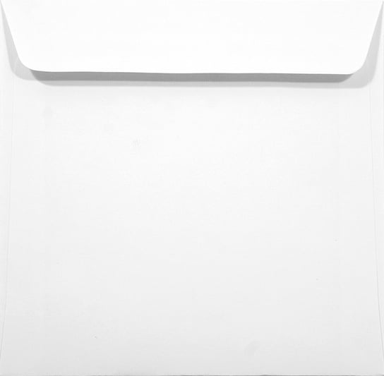Koperty ozdobne fakturowane prążki kwadratowe HK 17cm białe Acquerello Bianco 120g 25 szt. - na elegancką korespondencję biznesową kartki okolicznościowe zaproszenia Netuno