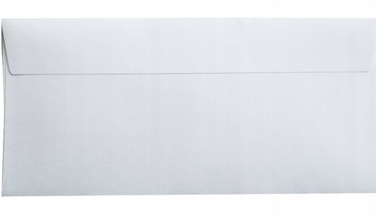 Koperty ozdobne fakturowane żeberkowane DL HK białe Design  120g 25 szt. - na elegancką korespondencję biznesową kartki okolicznościowe zaproszenia Netuno