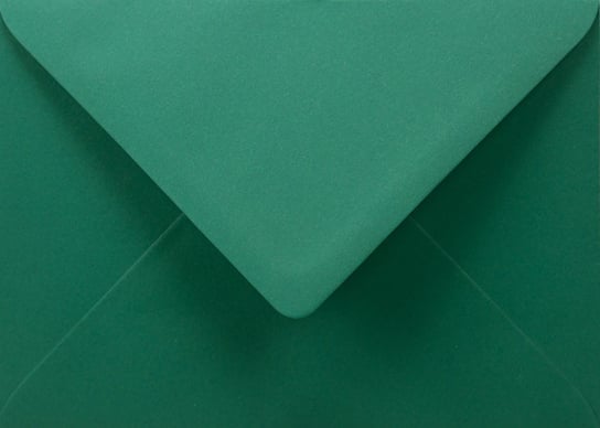 Koperty ozdobne gładkie B6 NK butelkowa zieleń Burano English Green 90g 25 szt. - na zaproszenia w stylu boho kartki bożonarodzeniowe Burano