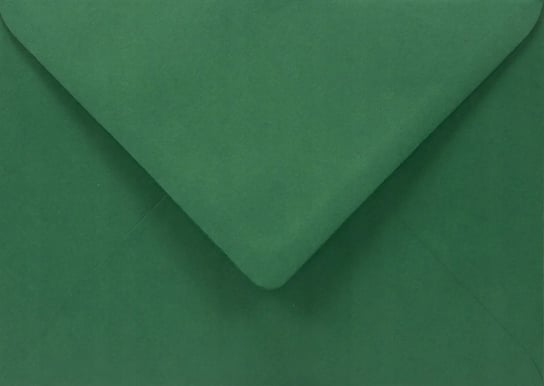 Koperty ozdobne gładkie B6 NK c. zielone Sirio Color Foglia 115g 25 szt. - na zaproszenia w stylu boho laurki dla dzieci Netuno