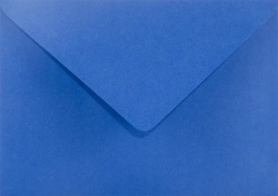 Koperty ozdobne gładkie B6 NK niebieskie Sirio Color Iris 115g 25 szt. - na zaproszenia baby shower Netuno