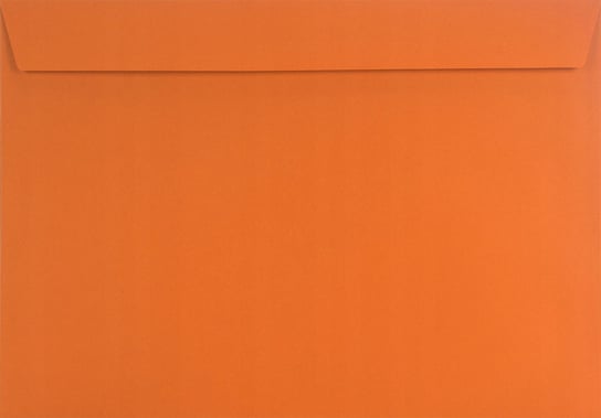 Koperty ozdobne gładkie C4 HK pomarańczowe Design  120g 25 szt. - na zaproszenia ślubne kartki okolicznościowe vouchery Netuno