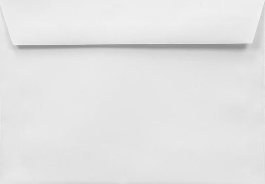 Koperty ozdobne gładkie C5 HK białe Amber 120g 500 szt. - eleganckie koperty na dyplomy zdjęcia zaproszenia AMBER