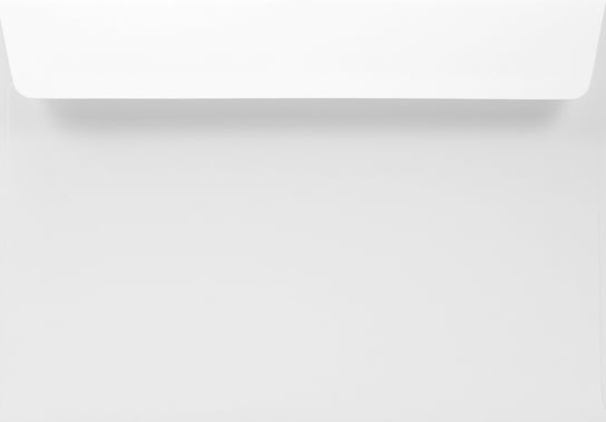 Koperty ozdobne gładkie C5 HK białe Design  90 g 25 szt. - na zaproszenia ślubne kartki okolicznościowe vouchery Netuno