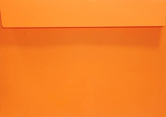 Koperty ozdobne gładkie C5 HK pomarańczowe Design  120g 25 szt. - na zaproszenia kartki vouchery laurki Netuno