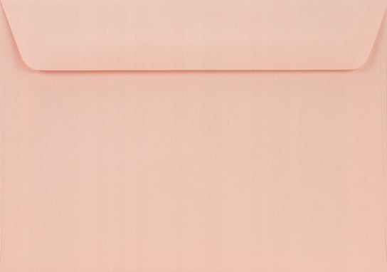Koperty ozdobne gładkie C6 HK j. różowe Burano Rosa 90g 25 szt. - na zaproszenia z okazji chrztu komunii roczku dla dziewczynki Netuno