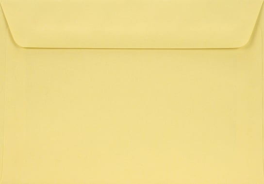 Koperty ozdobne gładkie C6 HK j. żółte Burano Giallo 90g 25 szt. - na laurki dla dzieci zaproszenia kartki wiosenne Netuno