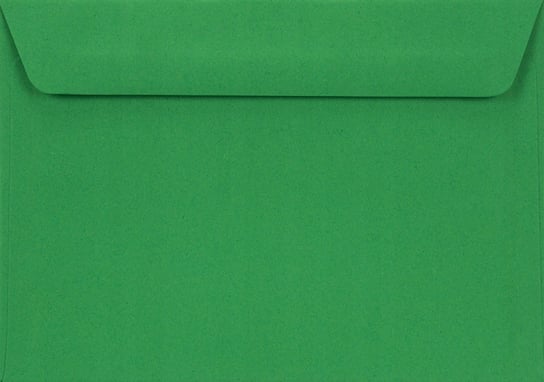 Koperty ozdobne gładkie C6 HK zielone Design  120g 25 szt. - na zaproszenia ślubne kartki okolicznościowe vouchery Netuno