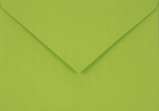 Koperty ozdobne gładkie C6 NK j. zielone Sirio Color Lime 115g 25 szt. - na laurki dla dzieci zaproszenia kartki wiosenne Netuno