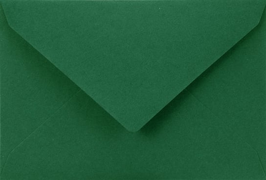 Koperty ozdobne gładkie C7 NK c. zielone Sirio Color Foglia 115g 25 szt. - na pieniądze bilecik karty podarunkowe do albumu do scrapbookingu Sirio Color