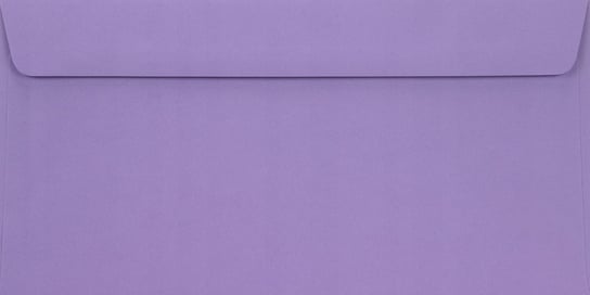 Koperty ozdobne gładkie DL HK fioletowe Burano Violet 90g 25 szt. - do zaproszeń na bal przyjęcie dla dzieci Netuno