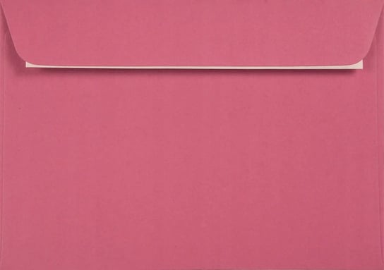Koperty ozdobne gładkie ekologiczne C6 HK c. różowe Kreative Magenta 120g 25 szt. - na laurki zaproszenia Netuno