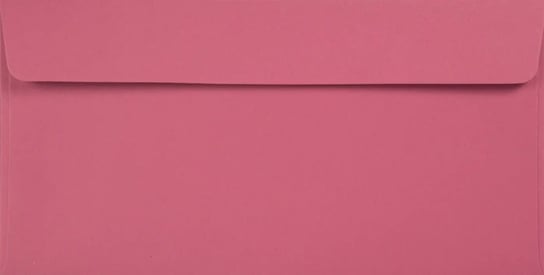 Koperty ozdobne gładkie ekologiczne DL HK c. różowe Kreative Magenta 120g 25 szt. - na laurki zaproszenia Netuno