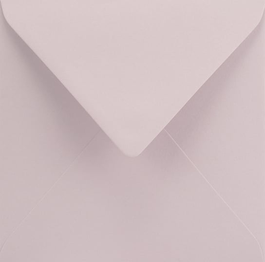 Koperty ozdobne gładkie kwadratowe NK j. różowe Keaykolour Pastel Pink 120g 25 szt. - koperty w pastelowym kolorze na kartki bony podarunkowe Keaykolour