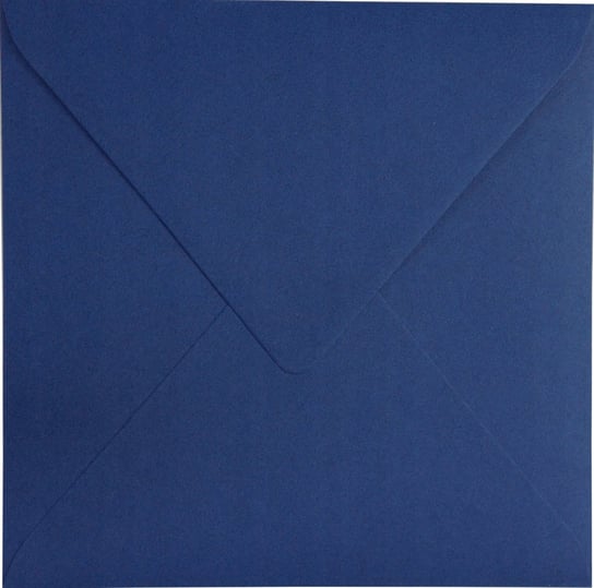 Koperty ozdobne gładkie kwadratowe NK niebieskie Keaykolour Royal Blue 120g 25 szt. - na zaproszenia kartki okolicznościowe w eleganckim stylu Netuno