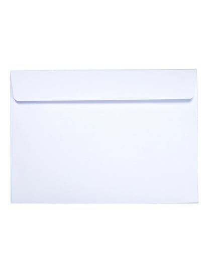 Koperty ozdobne gładkie z poddrukiem C5 HK białe Olin Ultimate White 120g 25 szt. - eleganckie koperty na korespondencję zdjęcia Netuno