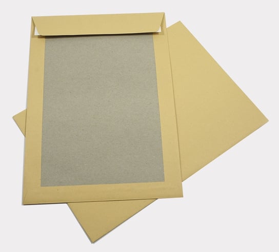 Koperty wysyłkowe z tekturowym spodem ochronne B4 brązowe 400g 100 szt. - do wysyłki dokumentów folderów zdjęć Netuno
