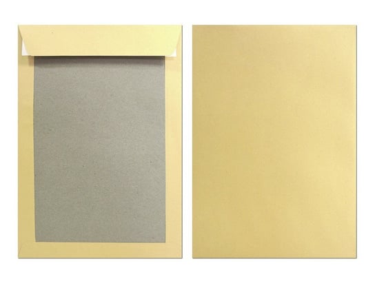 Koperty wysyłkowe z tekturowym spodem ochronne C4 brązowe 400g 100 szt. - do wysyłki dokumentów folderów zdjęć Netuno